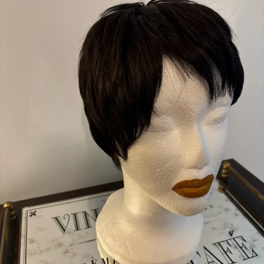 Women’s Wig Brand New Brunette Hair Wig Synthetic Short Cute   ￼ - Picture 3 of 9